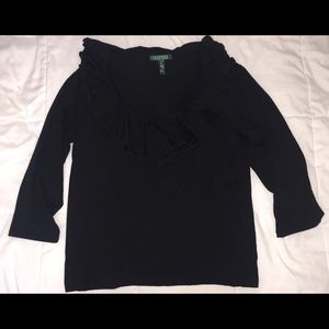 Women's Ralph Lauren Pull Over Blouse